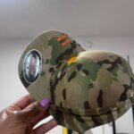 SnapBack Camo Hat close photo