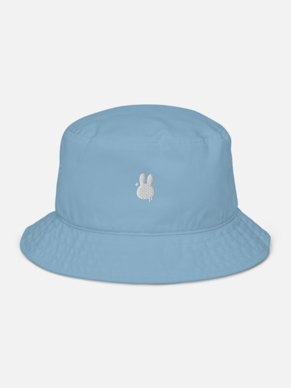 Bucket Hat White Symbol