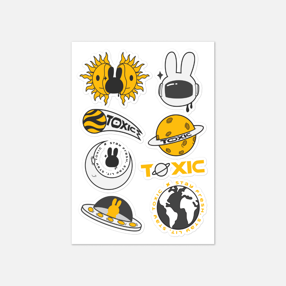 Space Streetwear Sticker Pack Space Streetwear Sticker Pack