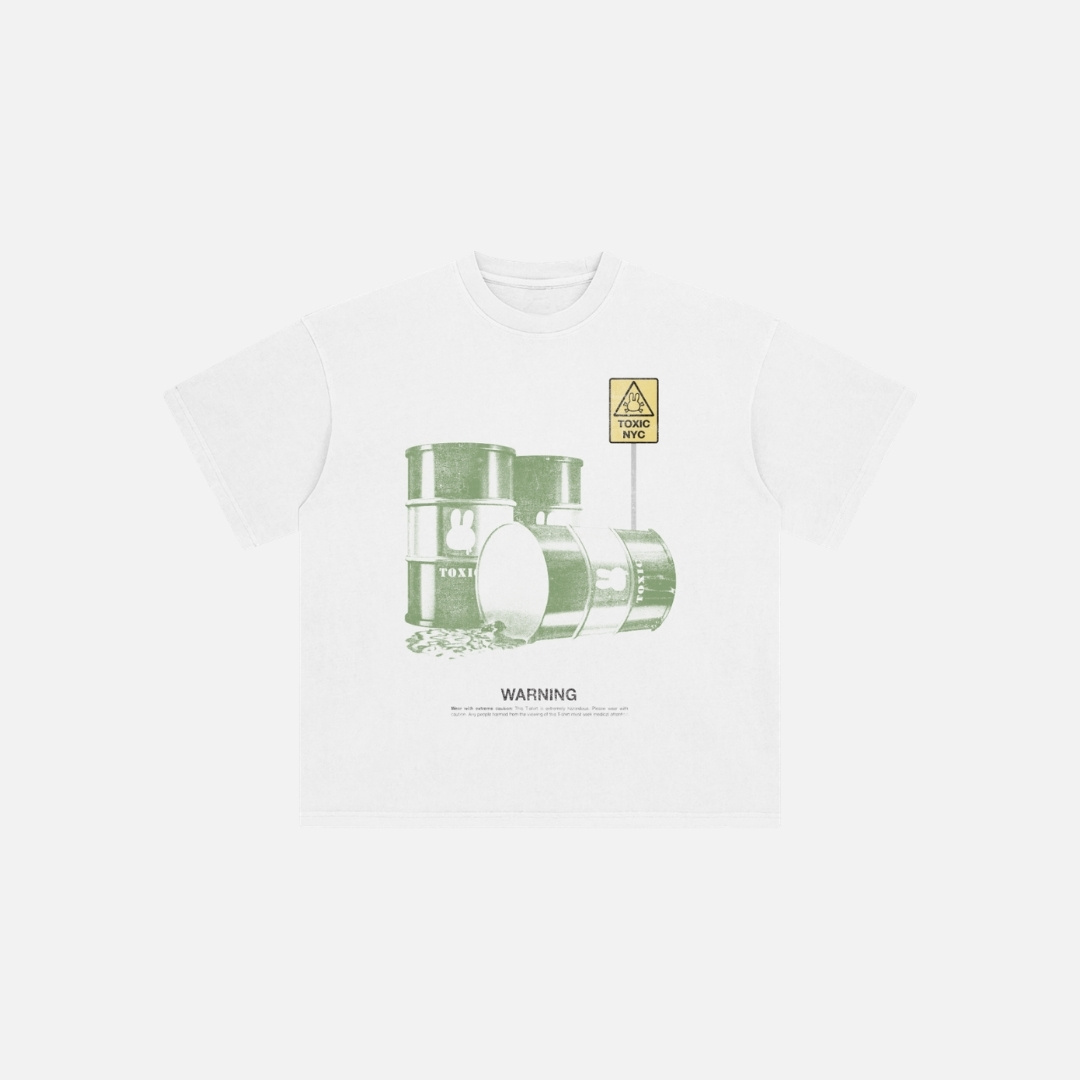 Toxic Barrel Oversized Graphic T Shirt Toxic Barrel Oversized Graphic T Shirt