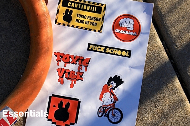 Rebelled Sticker sheet photo headline