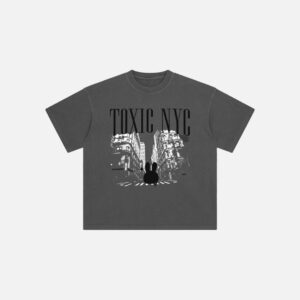 Oversized graphic tees