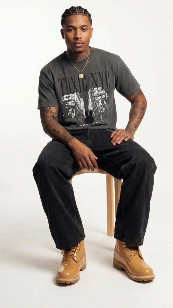 NEW YORK OVERSIZED T SHIRT Man
