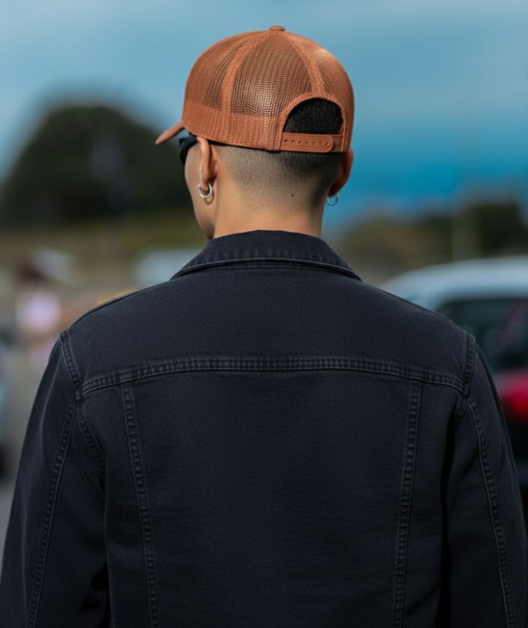 Trucker Cap Toxic Nyc men model 1