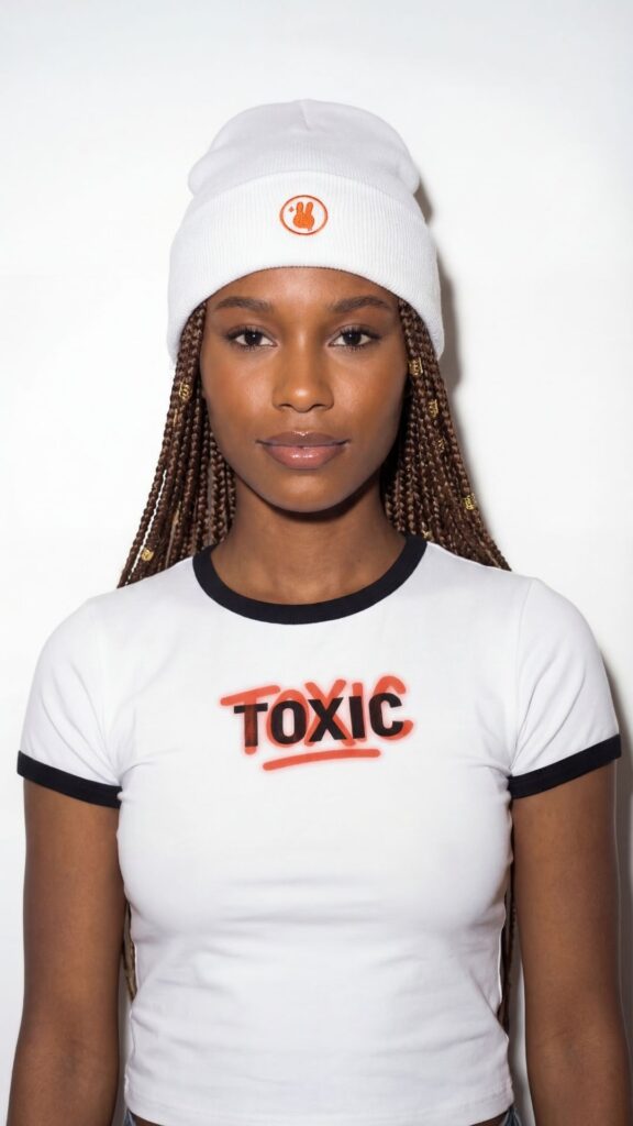 NY Basketball Beanie Streetwear Women