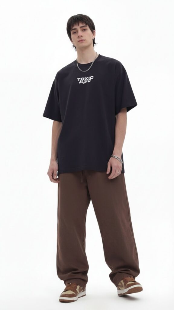 NYC Oversized Graphic T Shirt