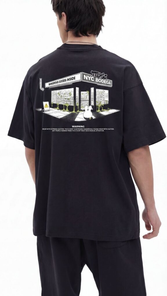 Oversized Graphic T Shirt
