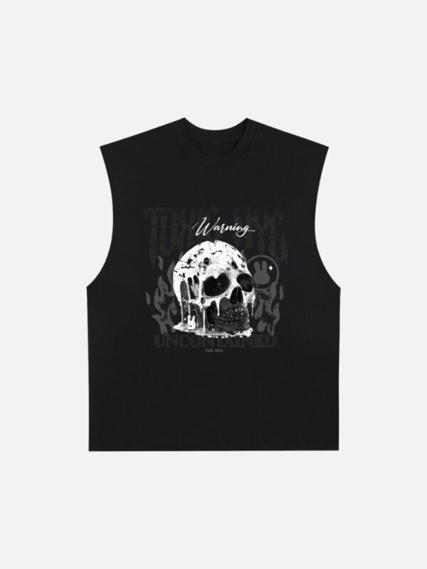 Skull Oversize Tank Top