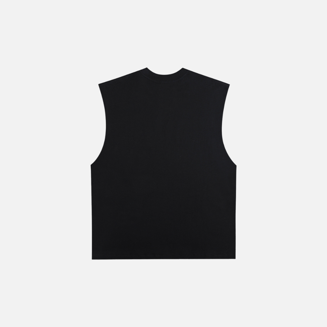 Skull Oversize Tank Top Toxic Nyc