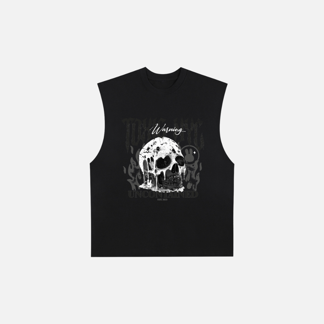 Skull Oversize Tank Top