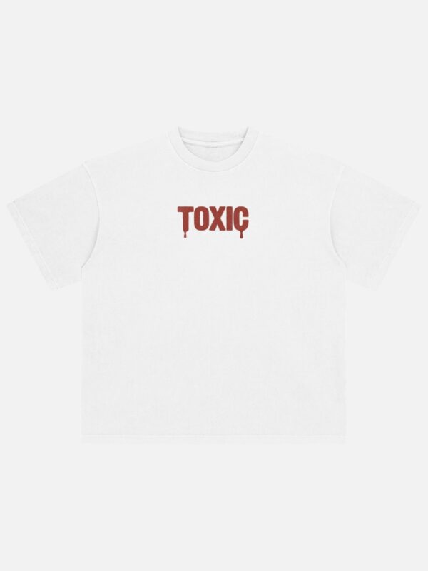 Toxic Habits Oversized Graphic T Shirt