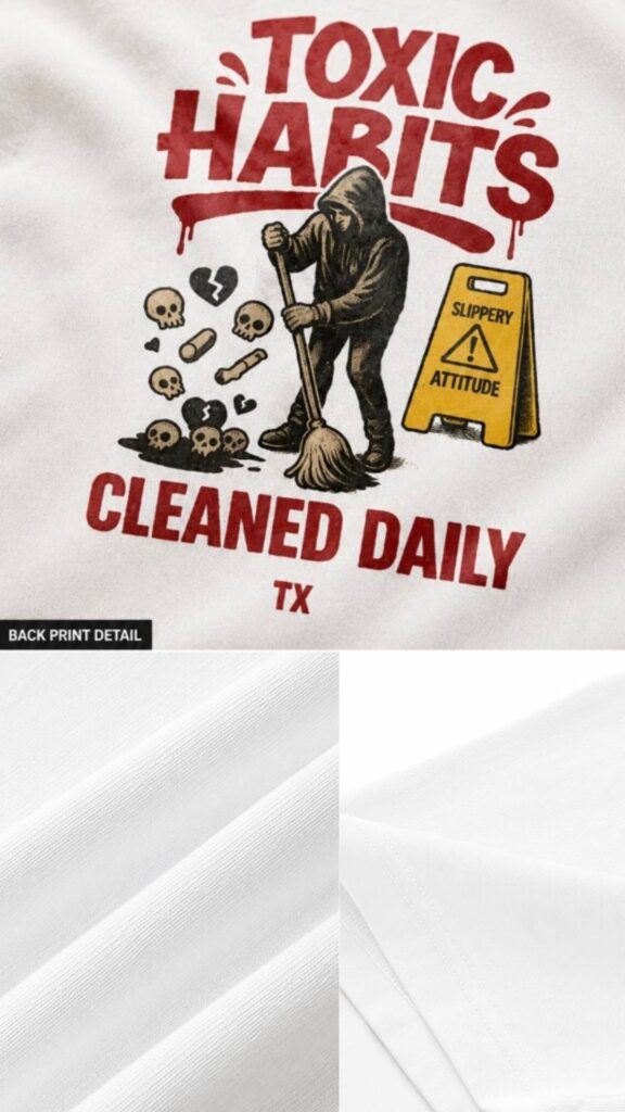 Toxic Habits Oversized Graphic T Shirt Online Store Toxic Nyc