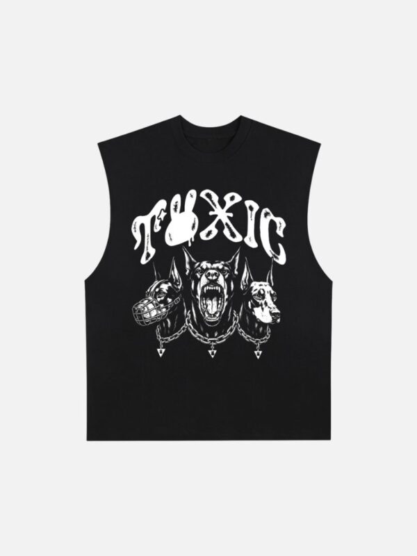 Toxic Dogs Oversized Tank Top