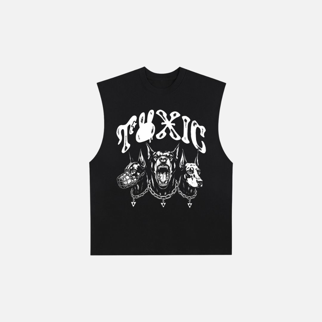 Toxic Dogs Oversized Tank Top Toxic Dogs Oversized Tank Top