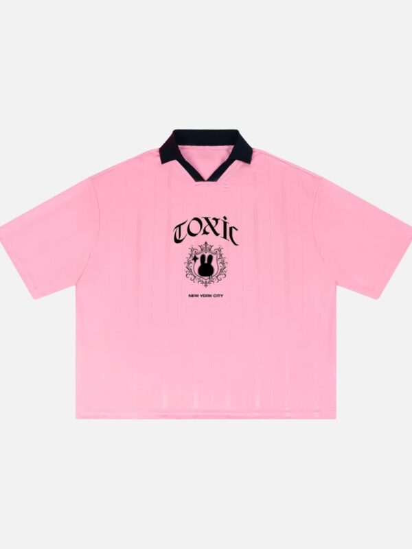 Nyc Soccer Jersey Shirt Pink