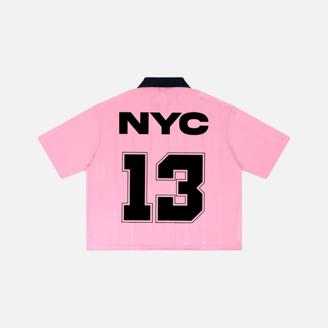 Nyc Soccer Jersey Shirt Pink Streetwear Nyc Soccer Jersey Shirt Pink Streetwear