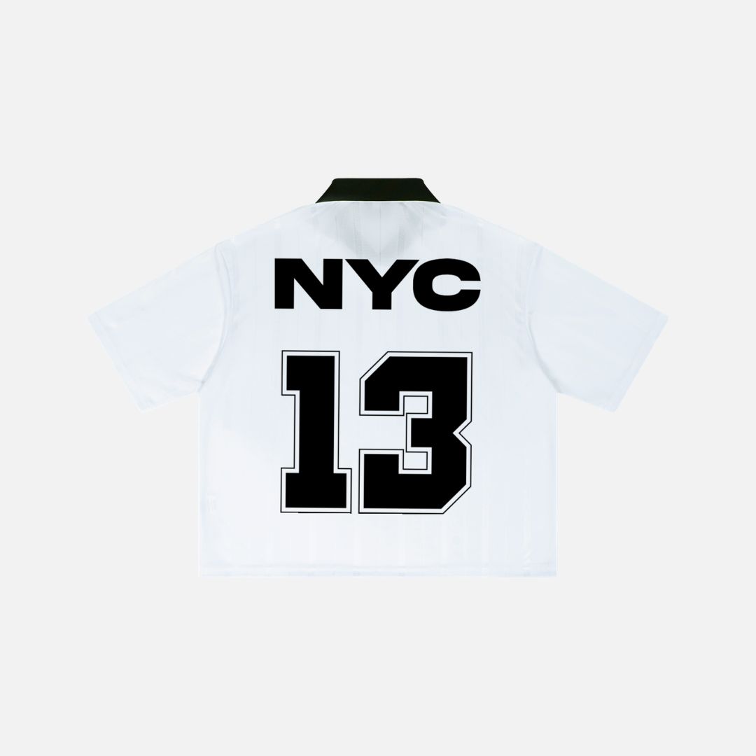 Nyc Soccer Jersey Shirt White Streetwear Nyc Soccer Jersey Shirt White Streetwear