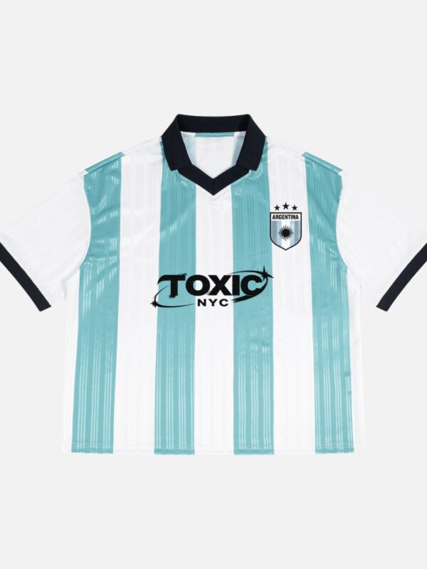 Toxic NYC Argentina Inspired V-Neck Jersey