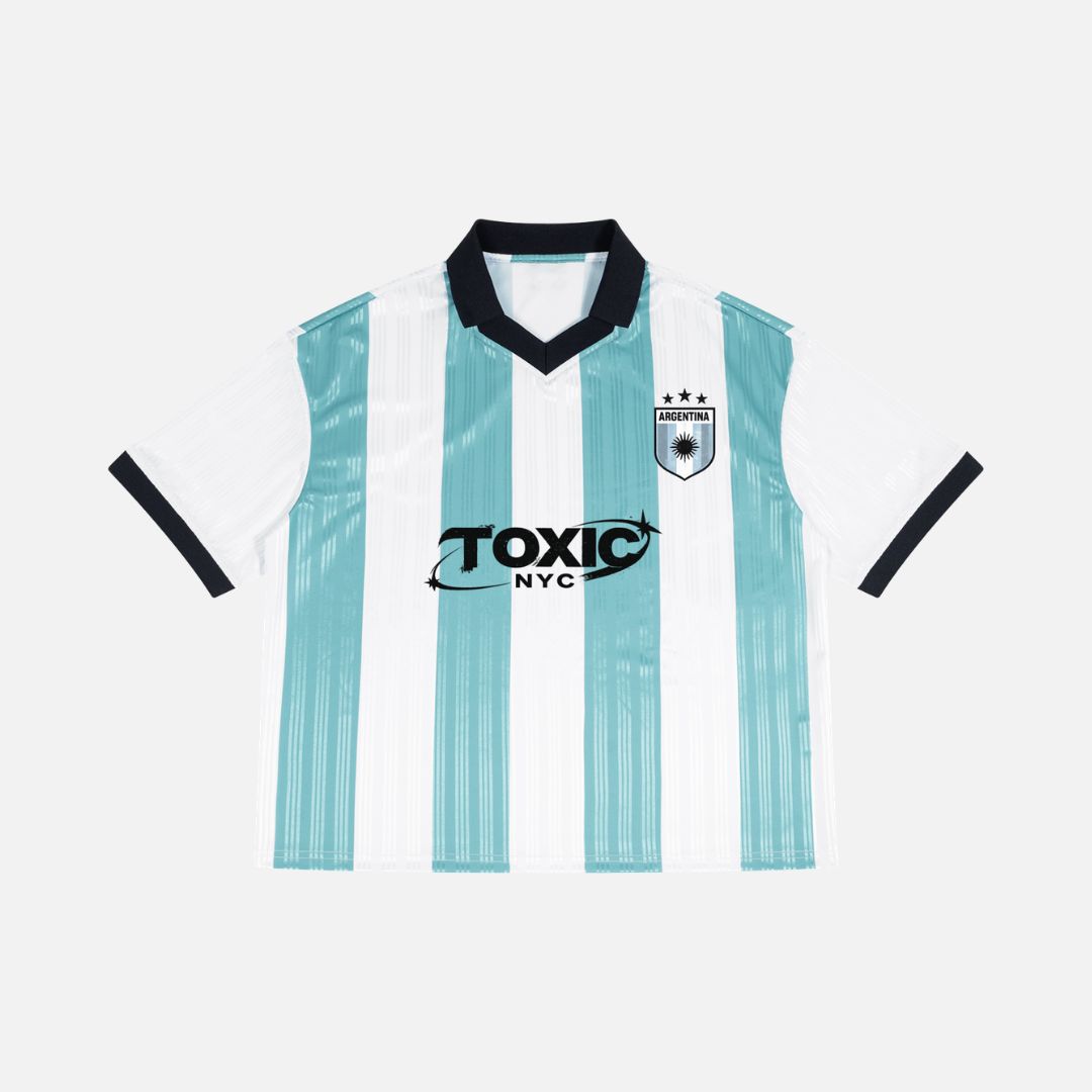 Toxic NYC Argentina Inspired V-Neck Jersey Toxic NYC Argentina Inspired V-Neck Jersey