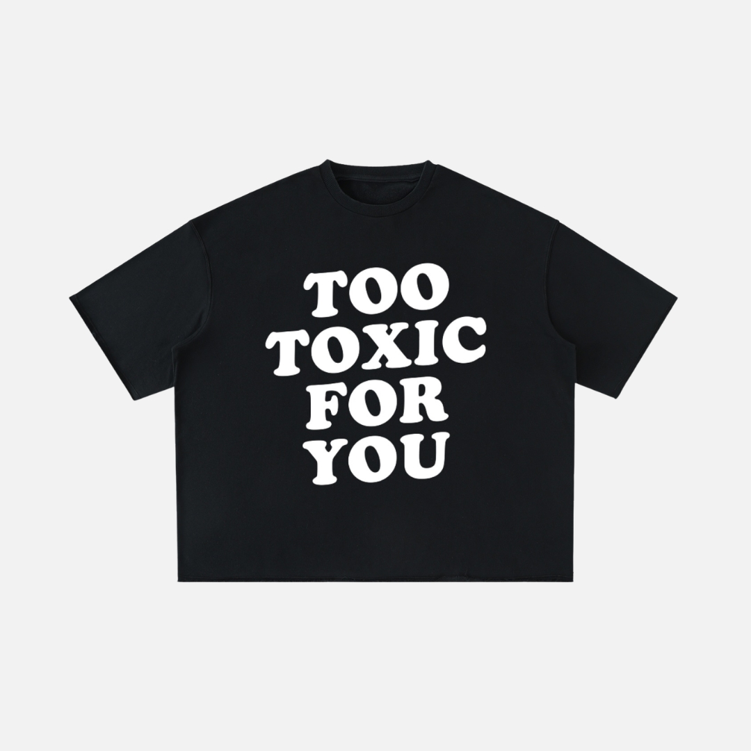 TOO TOXIC OVERSIZED GRAPHIC T SHIRT TOO TOXIC OVERSIZED GRAPHIC T SHIRT