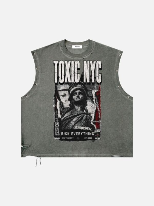 Toxic Nyc Oversized Tank Top