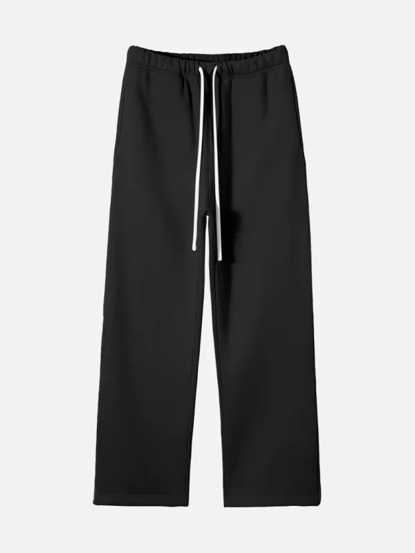Toxic NYC Fleece Straight Leg Pants - front