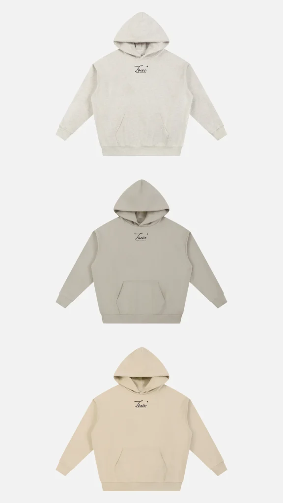 Toxic NYC Script Essential Heavyweight Hoodie, all colors